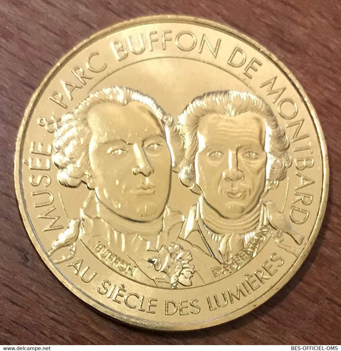 21 MONTBARD PARC BUFFON DE MONTBARD MDP 2016 MÉDAILLE SOUVENIR MONNAIE DE PARIS JETON TOURISTIQUE MEDALS COINS TOKENS - 2016