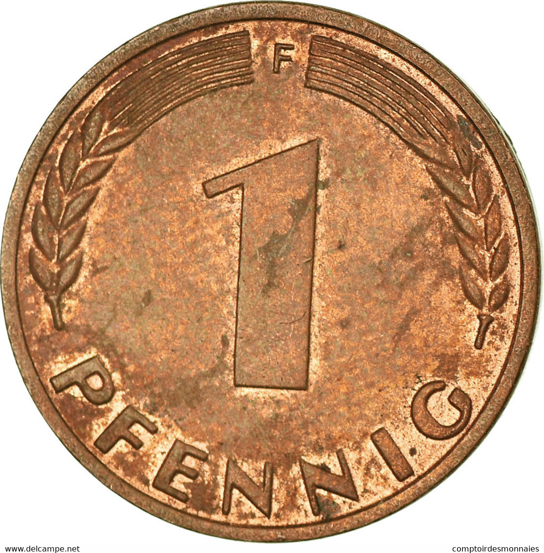 Monnaie, République Fédérale Allemande, Pfennig, 1972, Stuttgart, TTB, Copper - 1 Pfennig