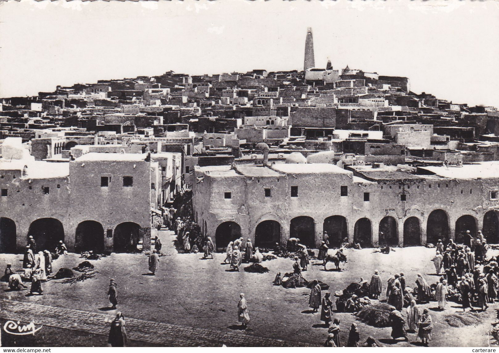 AFRIQUE DU NORD,ALGERIE,ALGERIA,MAGHREB,GHARDAIA,CARTE PHOTO COMBIER - Ghardaïa