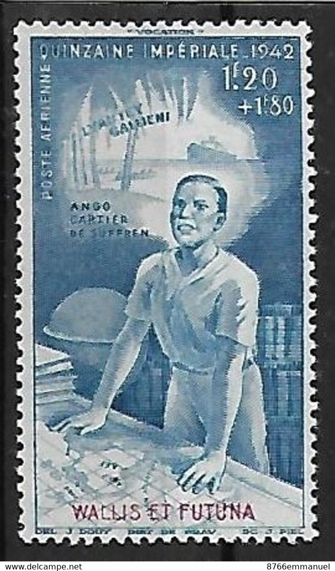 WALLIS-ET-FUTUNA AERIEN N°3 N* - Unused Stamps