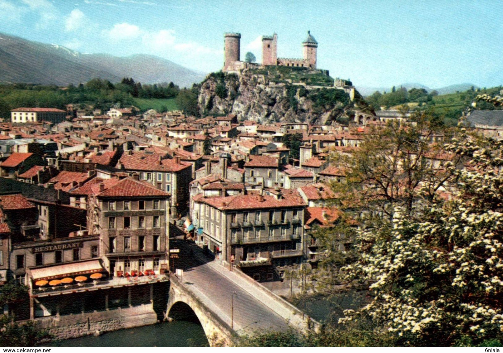 5158 Carte Postale FOIX La Ville Et Le Château       09 Ariège - Foix