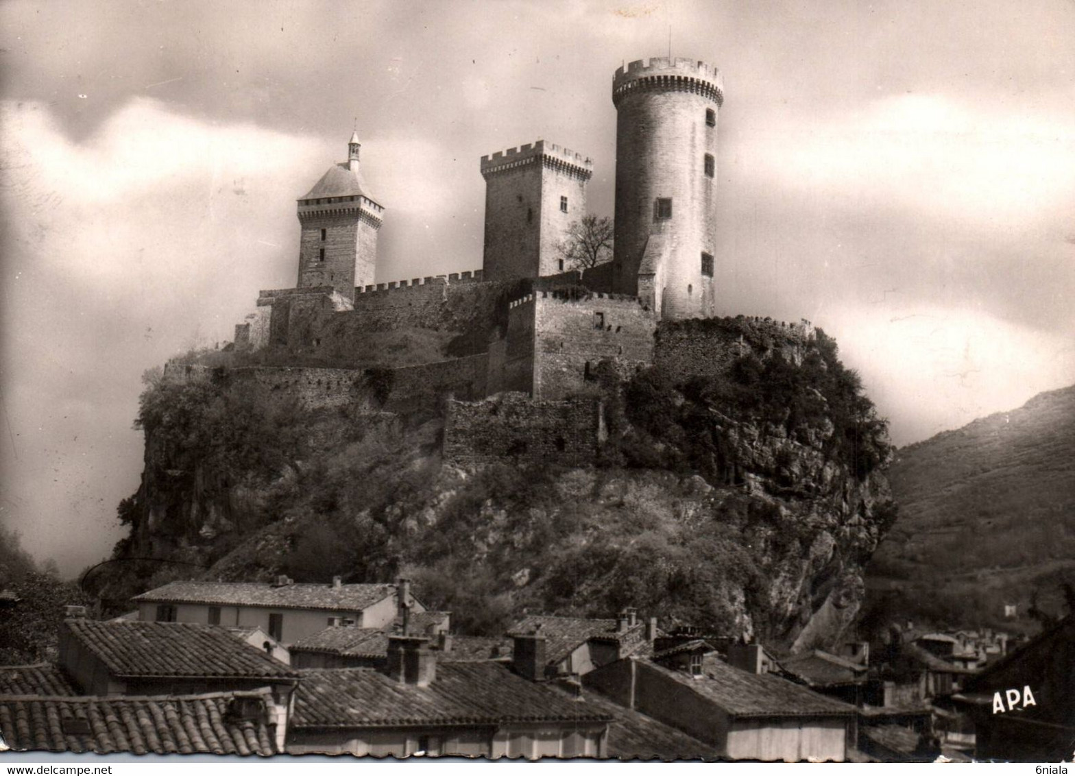 5190 Carte Postale  FOIX  Le Château             09 Ariège       1958 - Foix