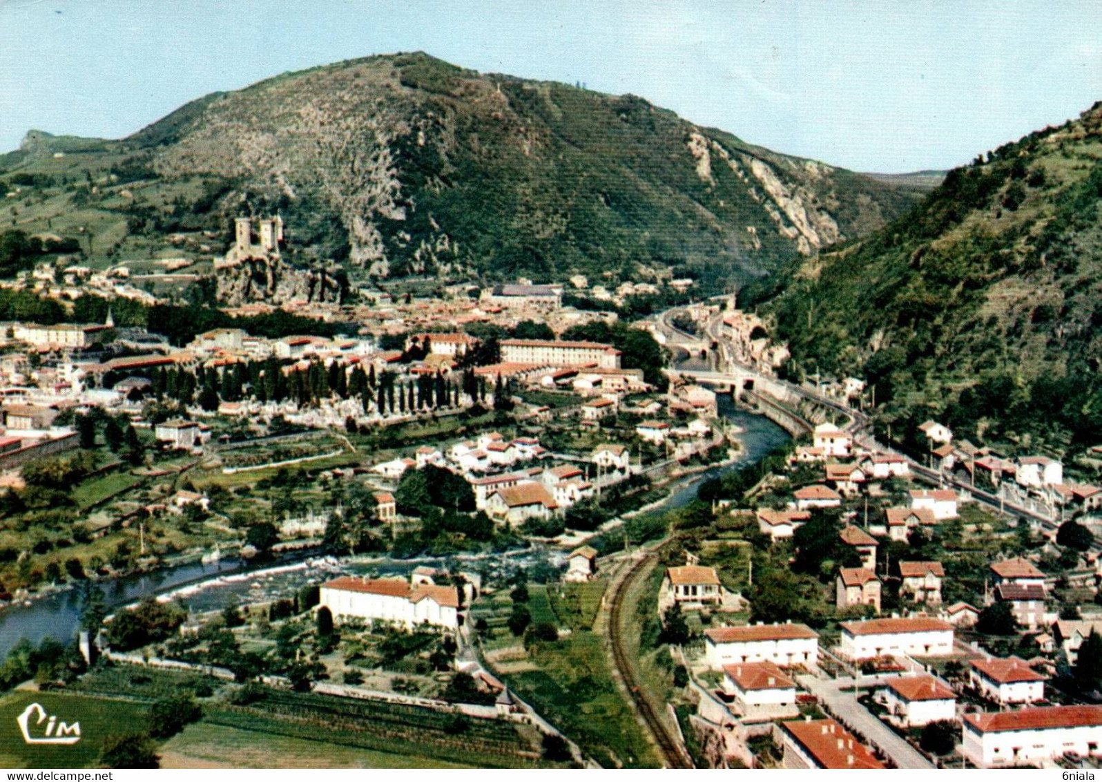 5192 Carte Postale  FOIX  Vue Générale Aérienne           09 Ariège - Foix