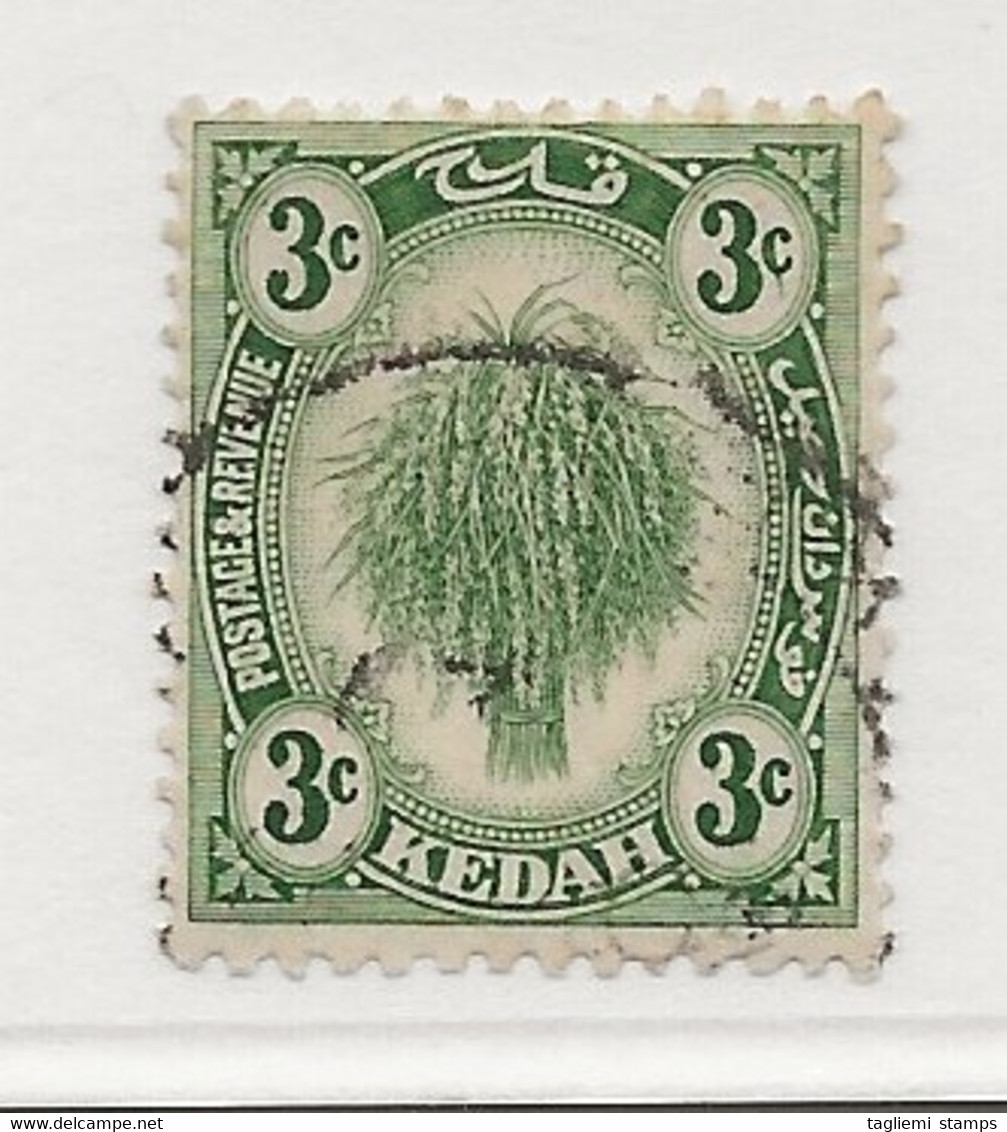 Malaysia - Kedah, 1922, SG  53, Used - Kedah