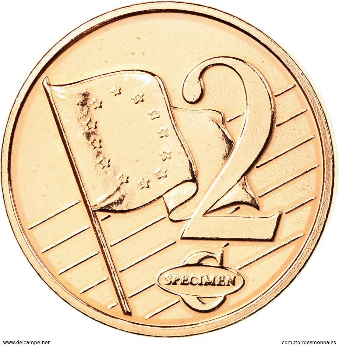 Slovénie, 2 Euro Cent, 2003, SPL, Copper Plated Steel - Essais Privés / Non-officiels