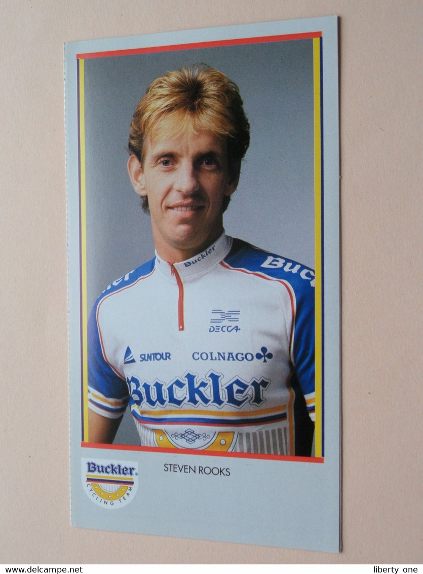 STEVEN ROOKS ( BUCKLER Cycling Team ) Publi Folder Reclame ( Bucker Beer ) ! - Cyclisme