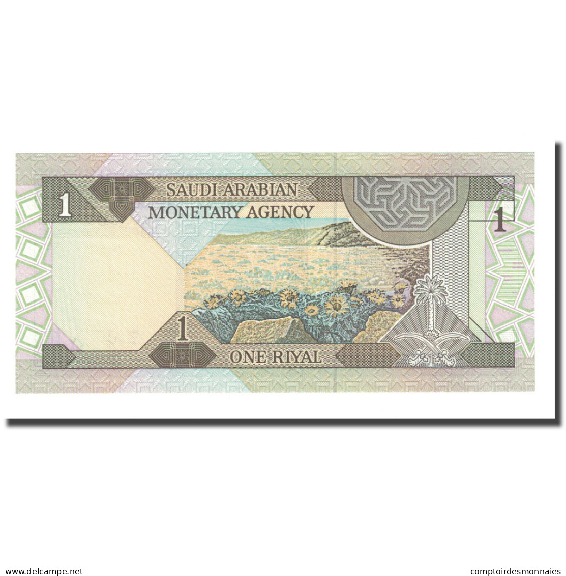 Billet, Saudi Arabia, 1 Riyal, 1984, KM:21b, NEUF - Arabie Saoudite