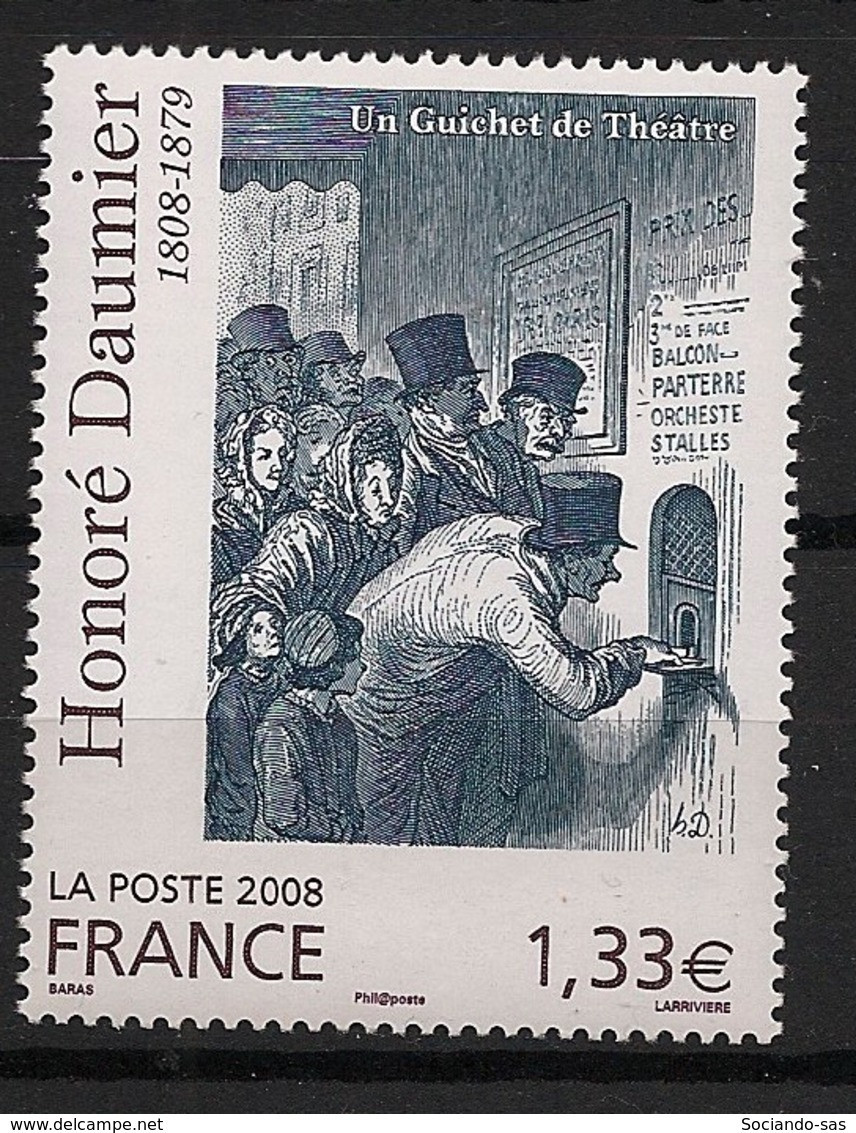 France - 2008 - N°Yv. 4305 - Daumier - Neuf Luxe ** / MNH / Postfrisch - Grabados