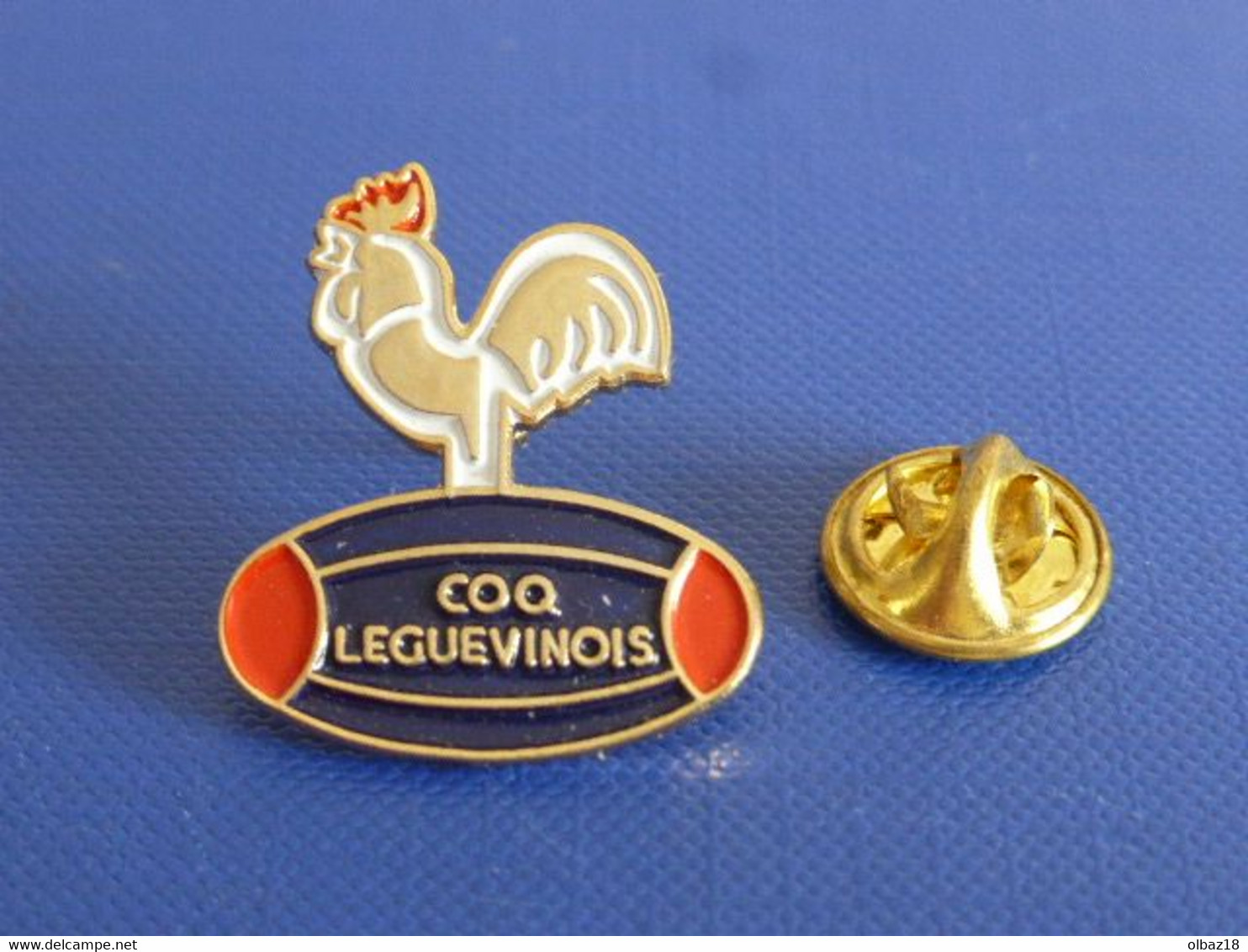 Pin's Rugby - Coq Leguevinois - Léguevin Haute Garonne Occitanie - Coq Tricolore Sportif (PJ54) - Rugby