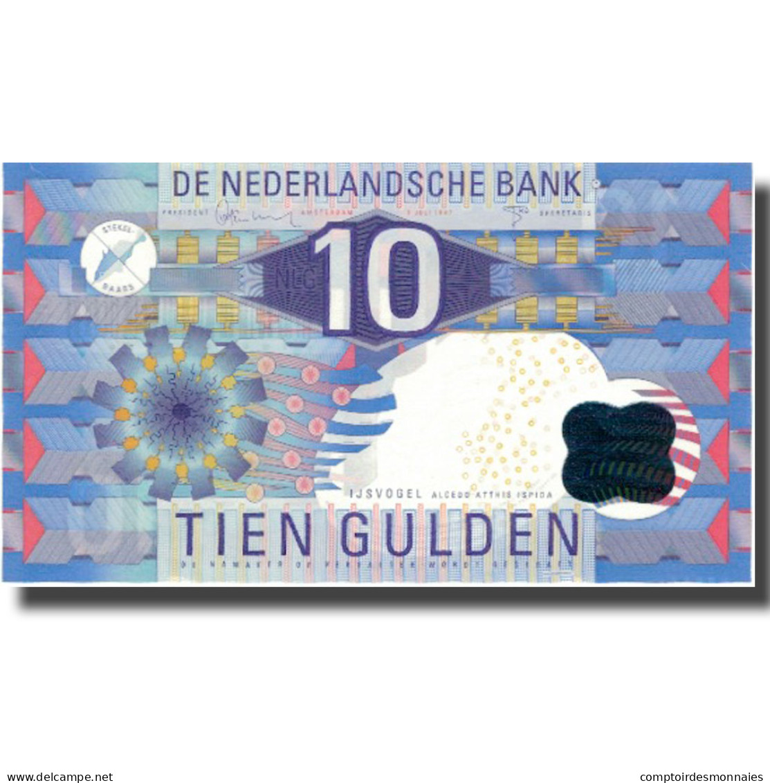 Billet, Pays-Bas, 10 Gulden, 1997, 1997-07-01, KM:99, NEUF - 10 Gulden