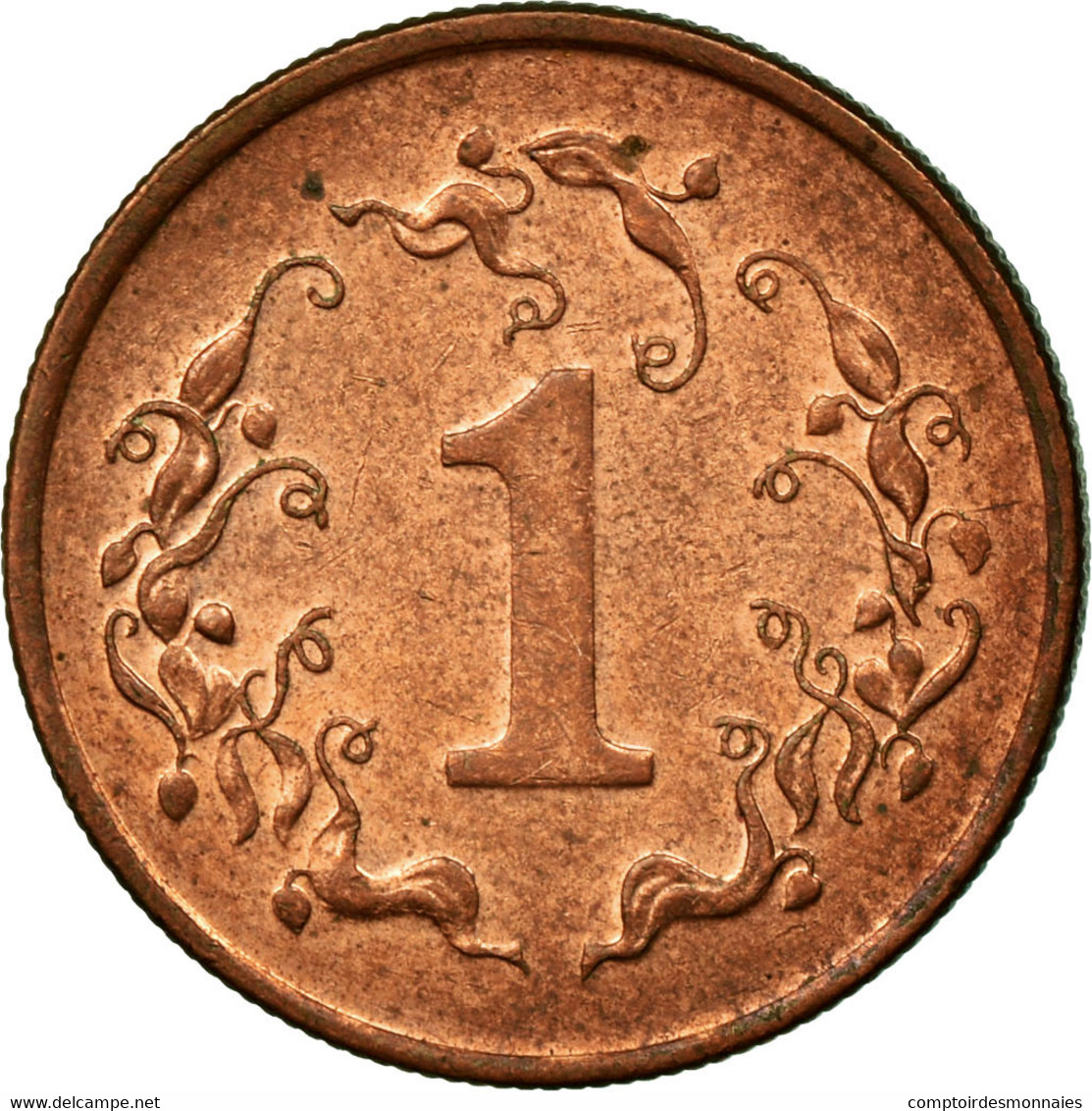 Monnaie, Zimbabwe, Cent, 1991, TTB, Bronze Plated Steel, KM:1a - Zimbabwe