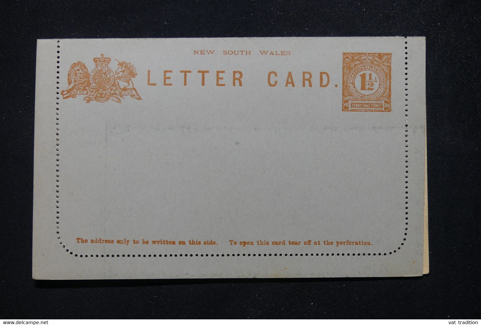 NEW SOUTH WALES - Entier Postal ( Carte Lettre ) Non Circulé - L 80777 - Storia Postale