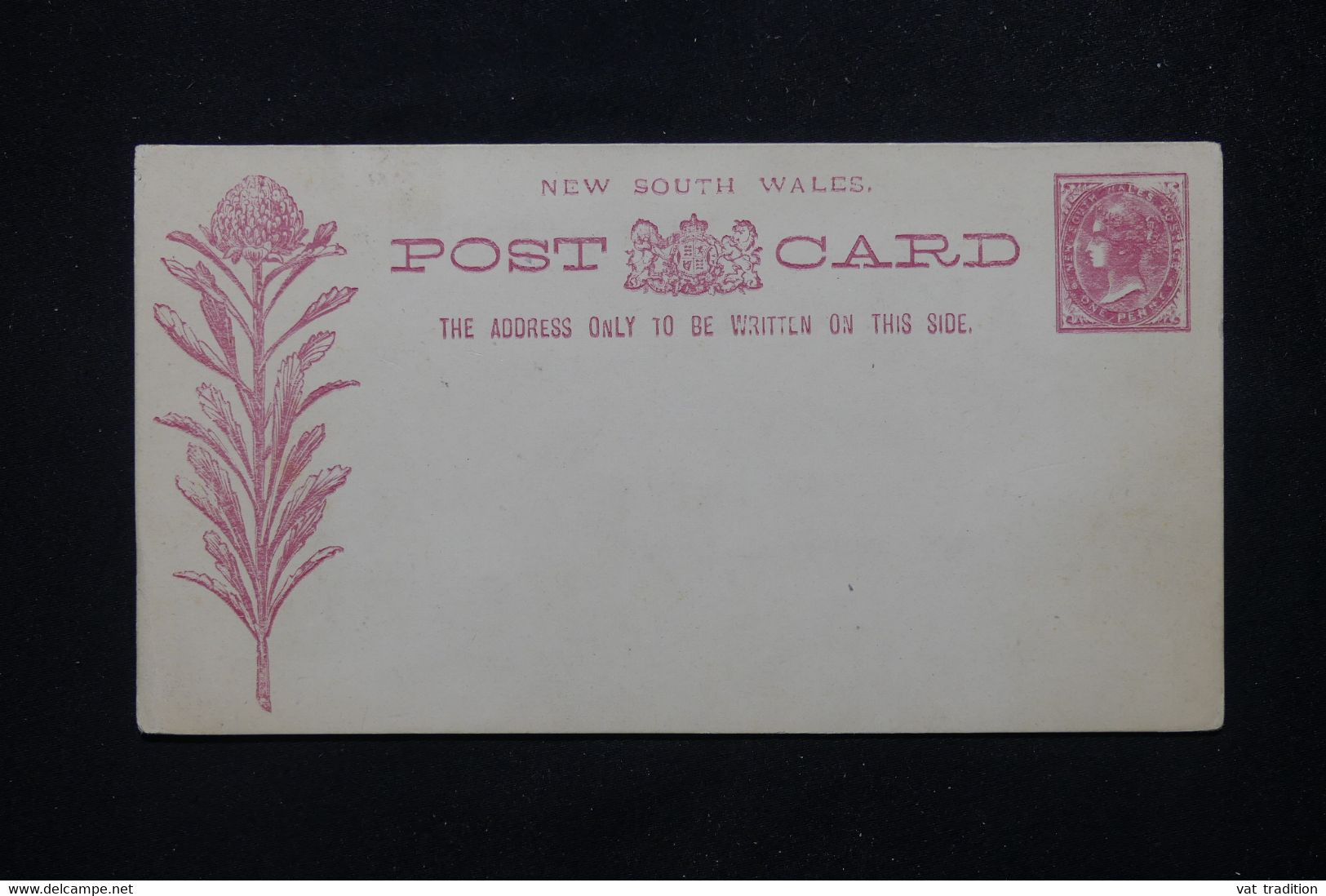 NEW SOUTH WALES - Entier Postal Type Victoria Illustré Fleur Non Circulé - L 80781 - Storia Postale