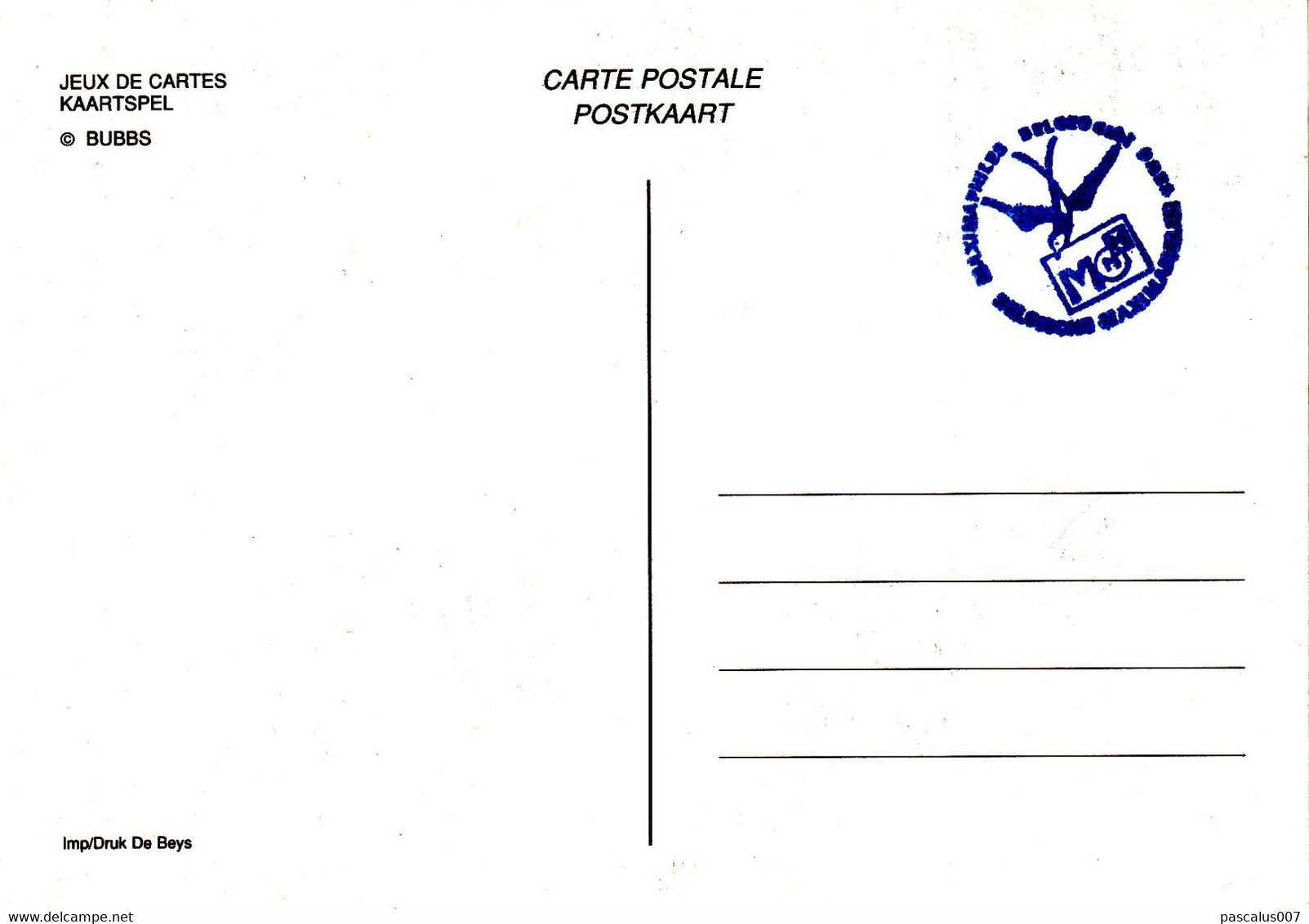 B01-232 2595 Carte Maxima 18-03-1995 Jeux Et Loisirs Dame Coeur Jouer 4.5€ - 1991-2000