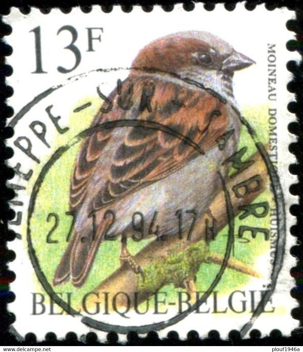 COB 2533 -V 3 (o) Bande Verte Dans België - 1991-…