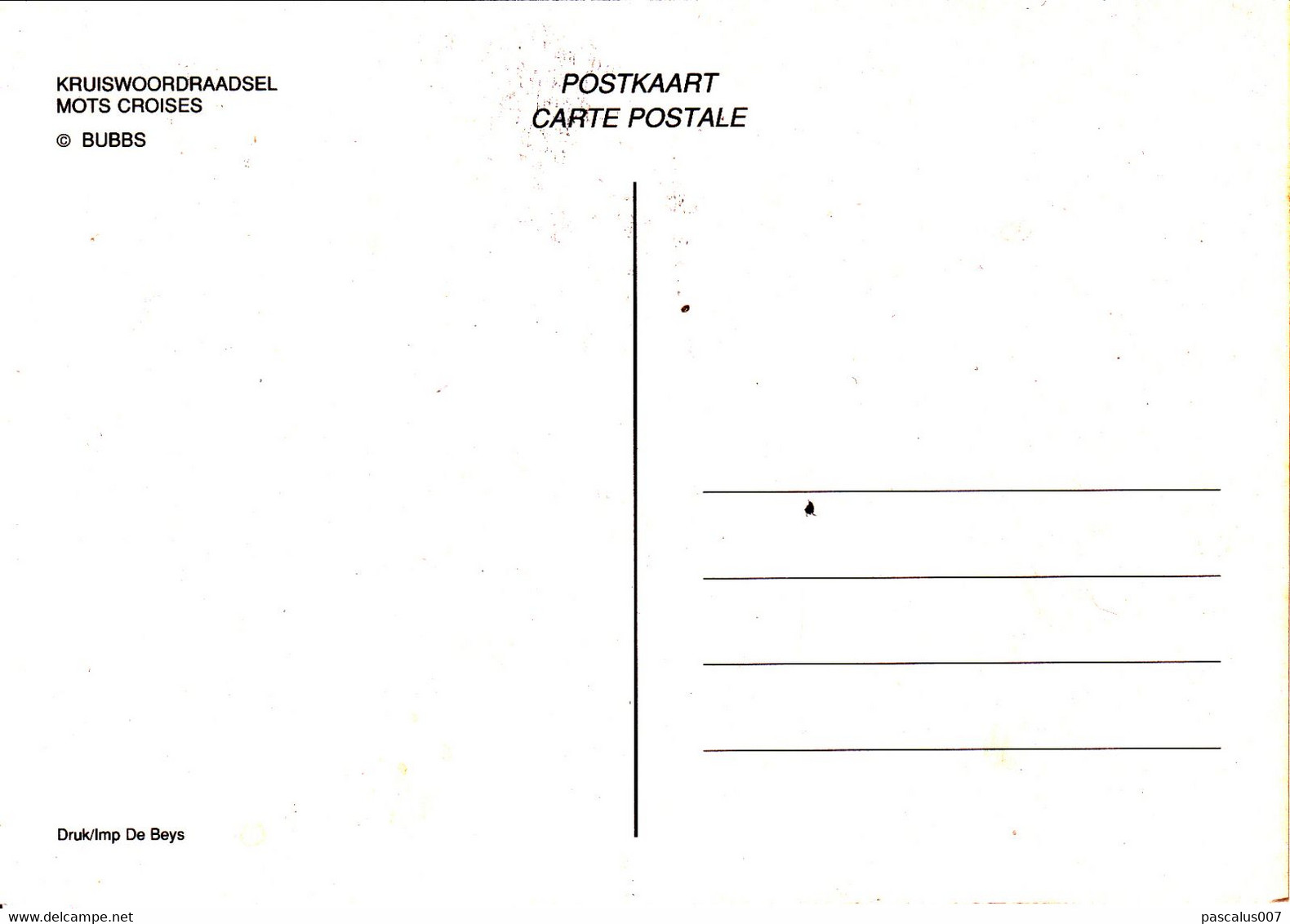 B01-232 2592 Carte Maxima 18-03-1995 Jeux Et Loisirs Mots Croisés Jouer 4.5€ - 1991-2000