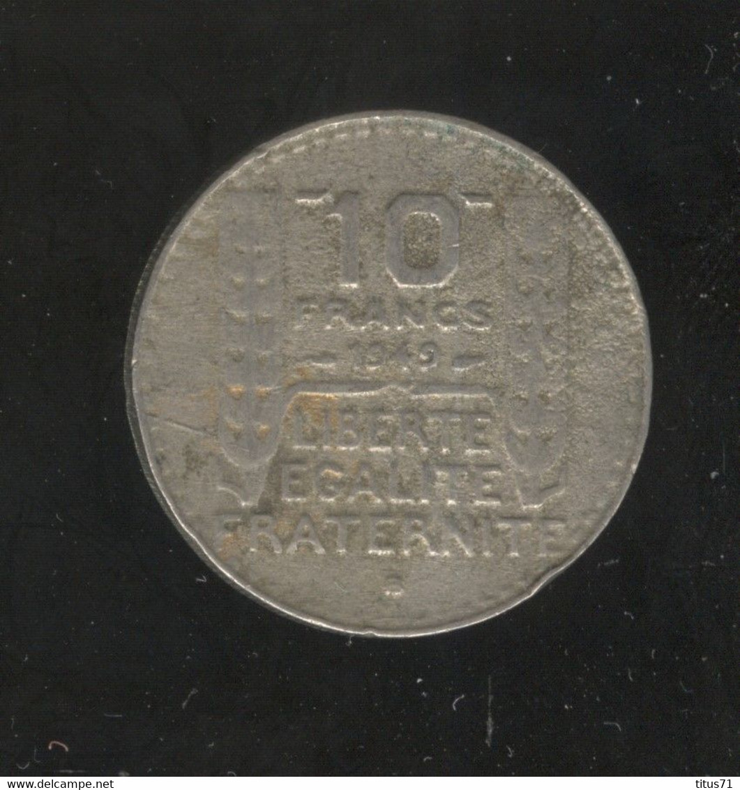 Fausse 10 Francs 1949 - Exonumia - Errores Y Curiosidades