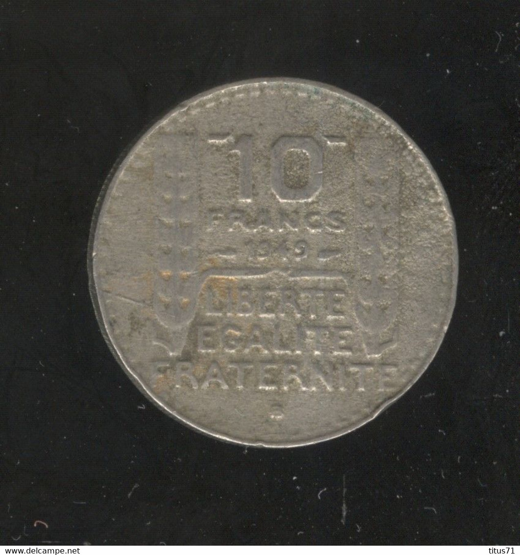 Fausse 10 Francs 1949 - Exonumia - Abarten Und Kuriositäten