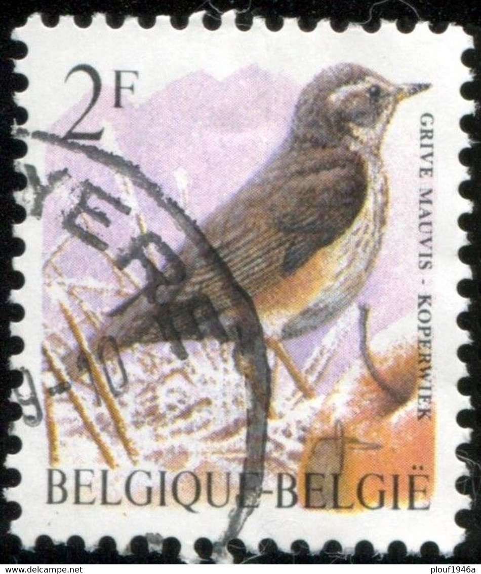 COB 2653 -V 3 (o) Point De Couleur Sous Le LG De Belgique - 1991-…