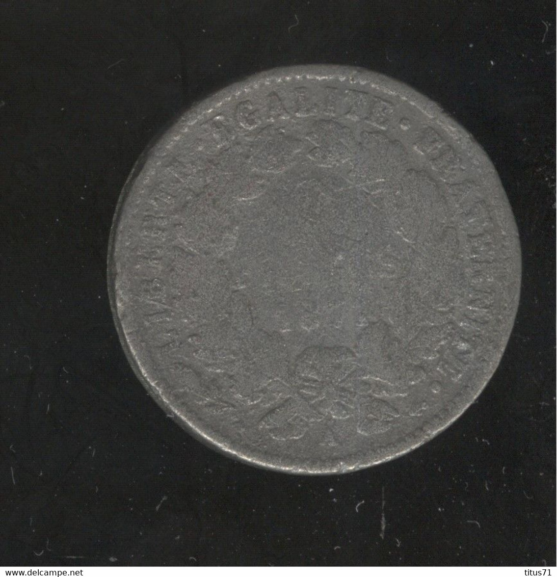 Fausse 2 Francs France 1871 - Exonumia - Varianten En Curiosa