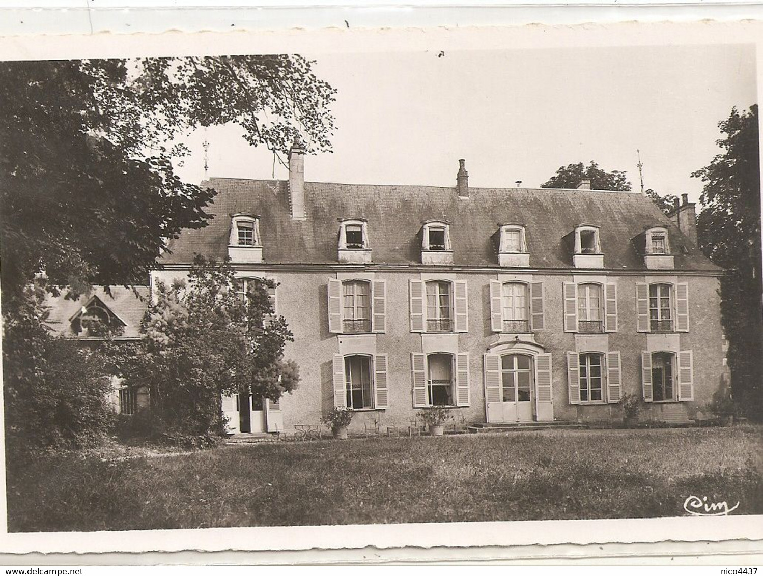 Cpsm Ingrandes Sur Vienne Chateau De Giraudieres - Ingrandes