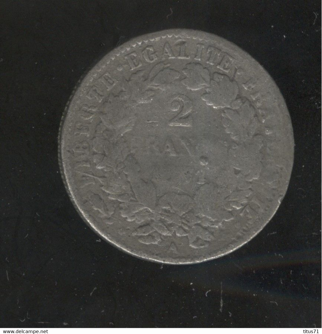 Fausse 2 Francs France 1871 - Exonumia - Abarten Und Kuriositäten