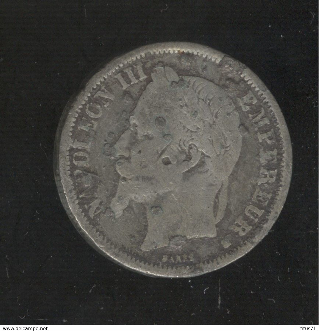 Fausse 2 Francs France 1866 - Exonumia - Variétés Et Curiosités