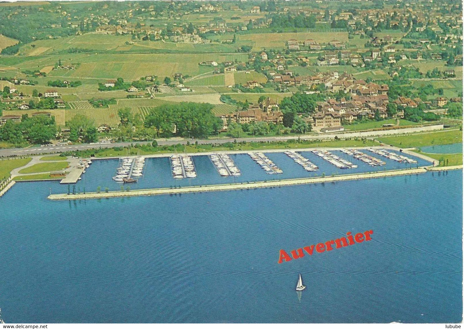 Auvernier - Vue D'aérienne Du Port          Ca. 1980 - Auvernier