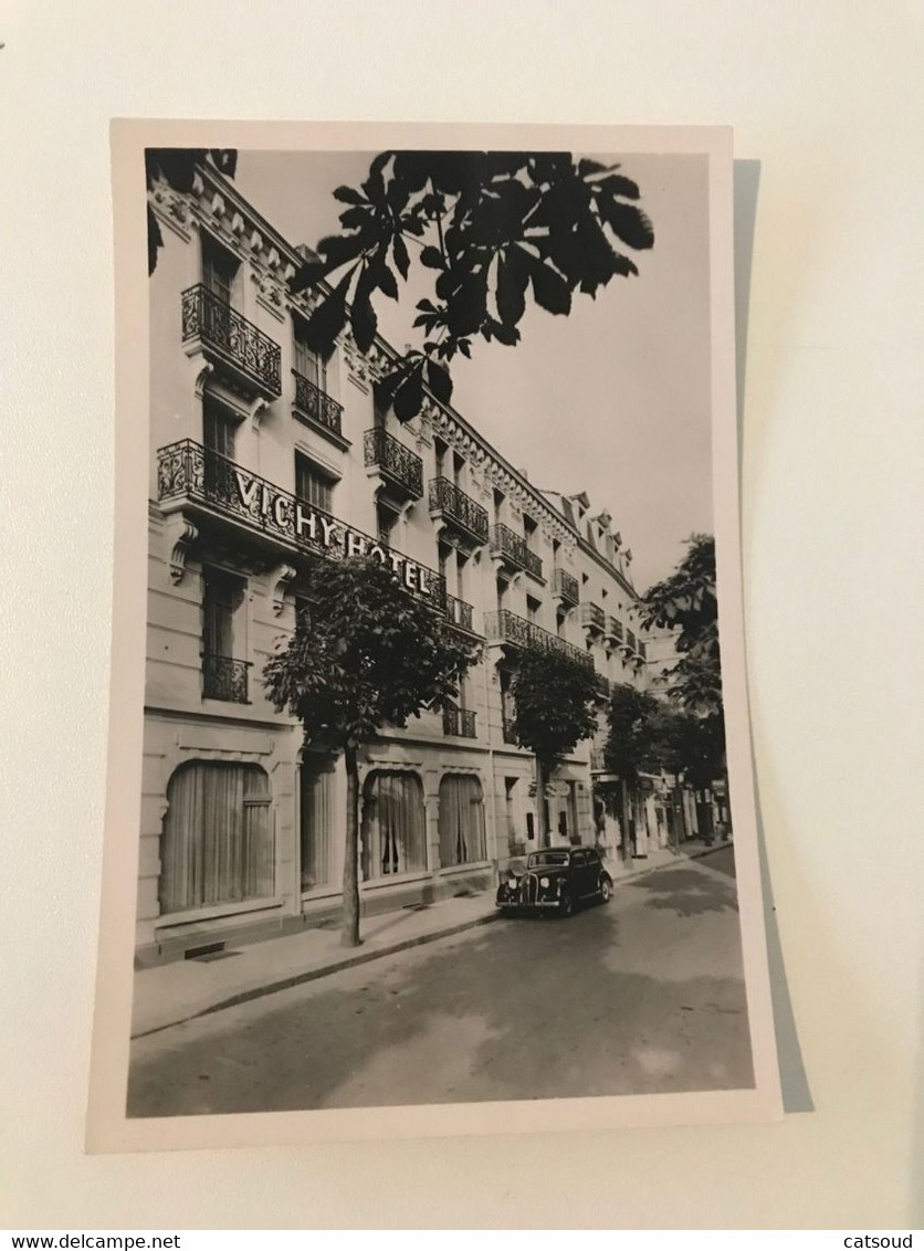 Carte Postale Ancienne  VICHY -HOTEL 6 Boulevard Carnot VICHY - Vichy