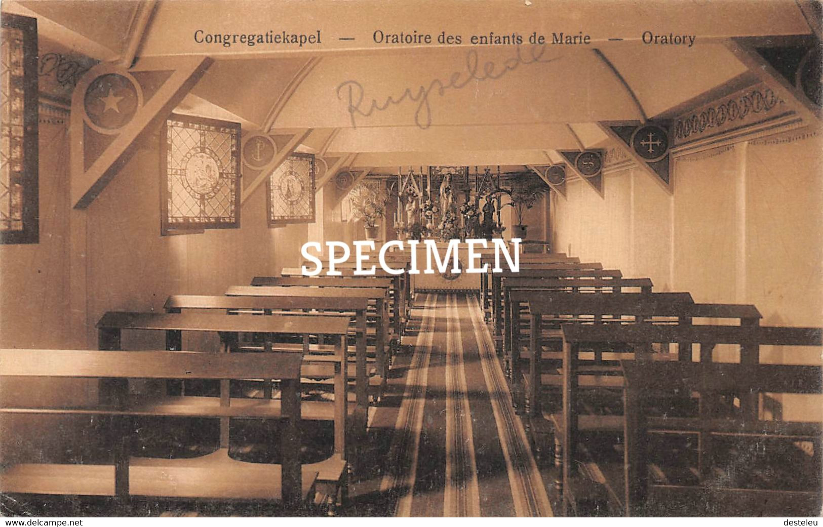 Congregatiekapel - Oratoire Des Enfants De Marie -  Ruiselede - Ruiselede