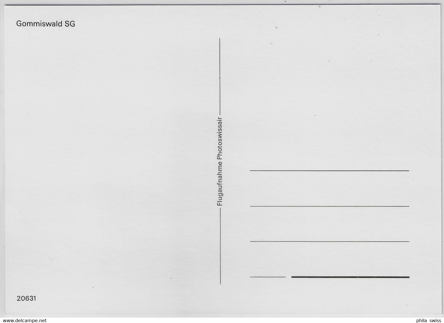 Flugaufnahme Gommiswald SG - Multiview - Gommiswald