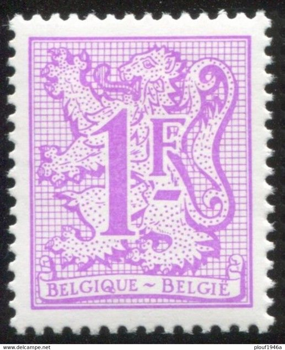 COB 1850a P6 (*) - 1977-1985 Zahl Auf Löwe (Chiffre Sur Lion)