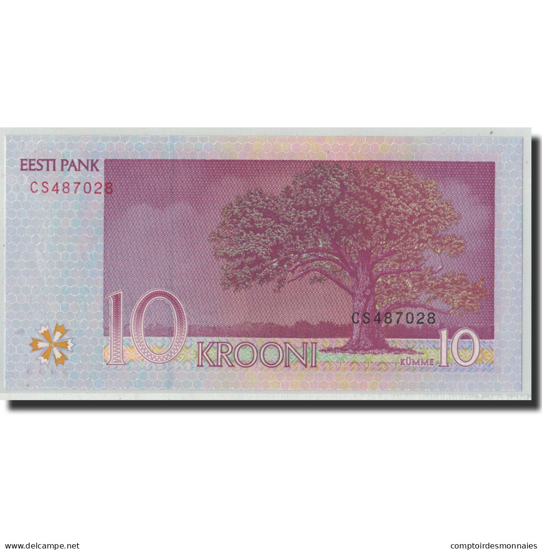 Billet, Estonia, 10 Krooni, 2007, KM:86b, NEUF - Estland