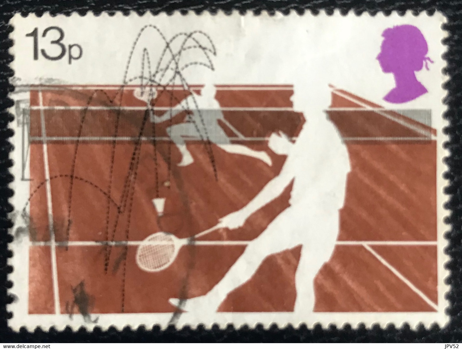 Great Britain - UK - P4/34 - (°)used - 1977 - Michel 730 - Racketsporten - Badminton