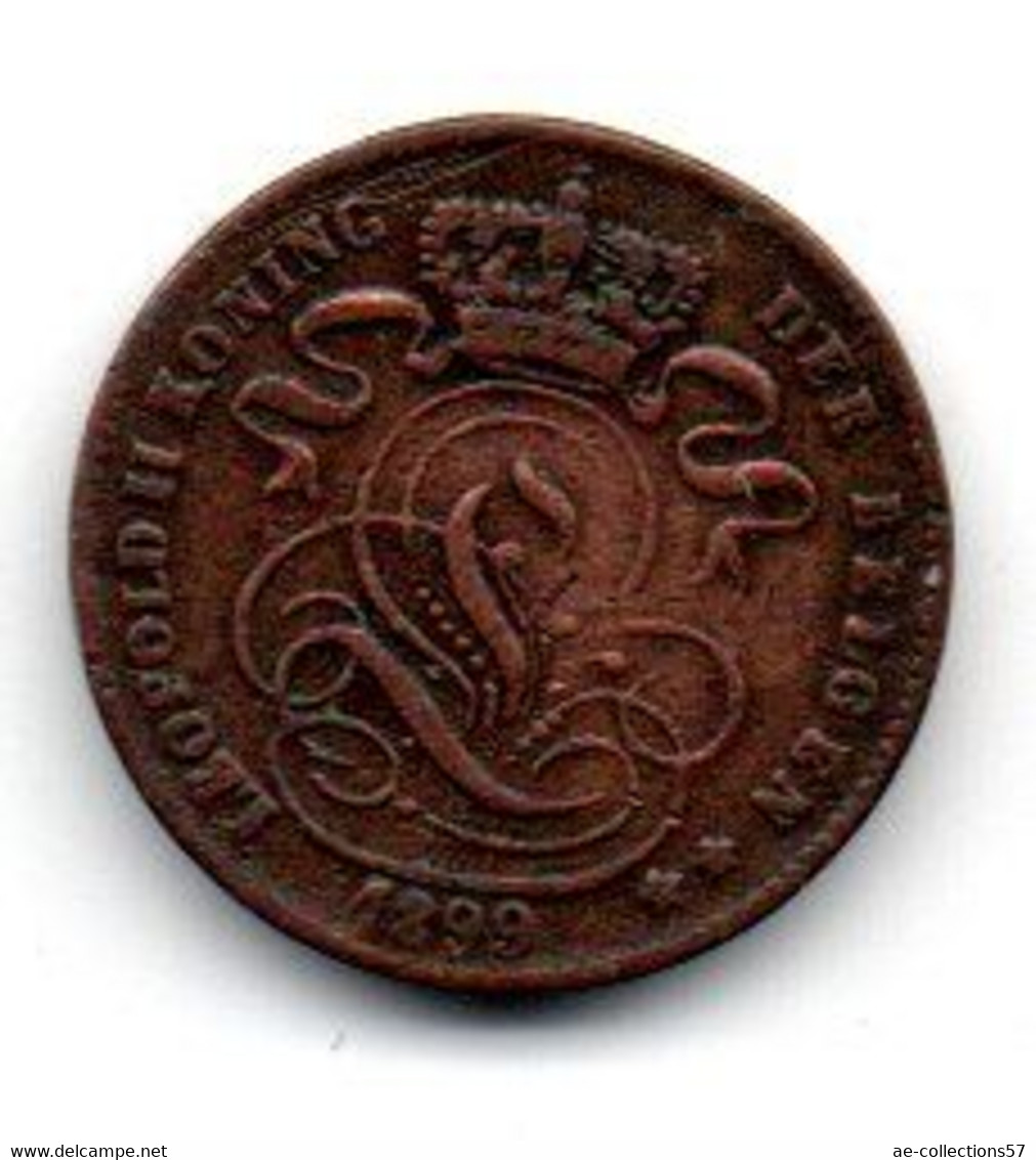 Belgique -  1 Centime 1899 - TB - 1 Cent