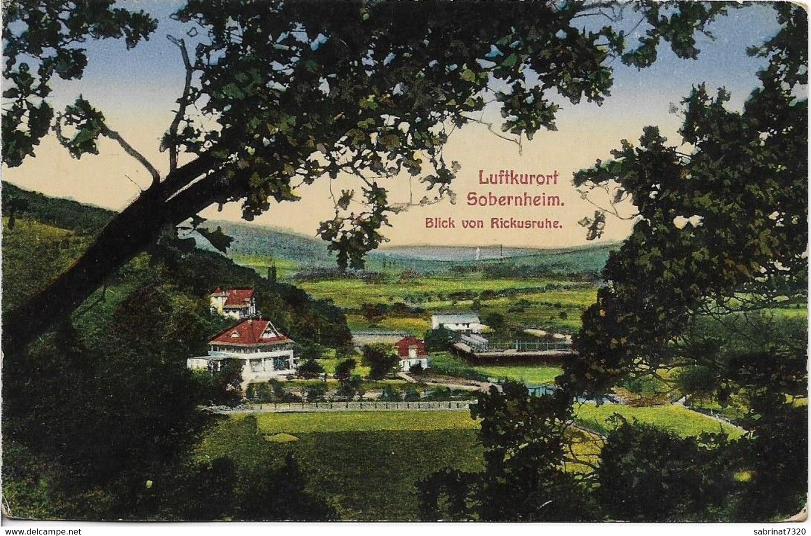Luftkurort Sobernheim Blick Von Rickusruhe ( ALLEMAGNE ) - Bad Sobernheim