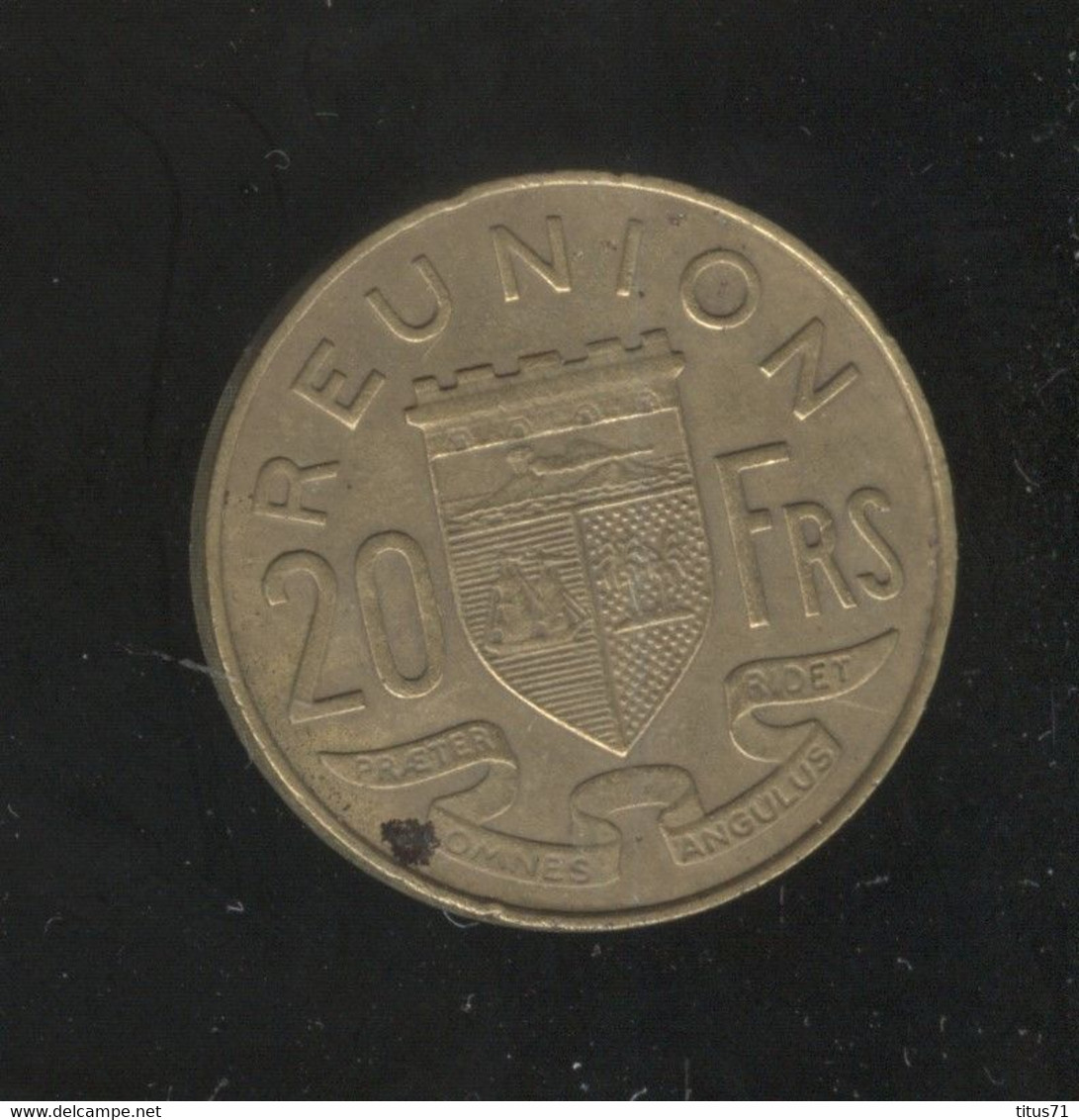 20 Francs Réunion 1964 - Sonstige & Ohne Zuordnung