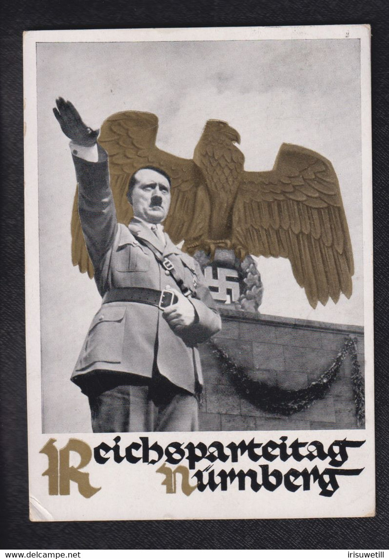 DR GA Nürnberg Reichsparteitag 1935 - Hitler Grüßt - Oorlog 1939-45