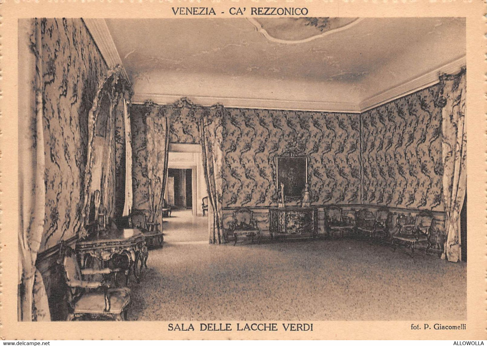 10971"MOSTRA DEL SETTECENTO VENEZIANO A PALAZZO REZZONICO-VENEZIA 1936-12 CARTOLINE SERIE III"VERA FOTO -CART NON SPED