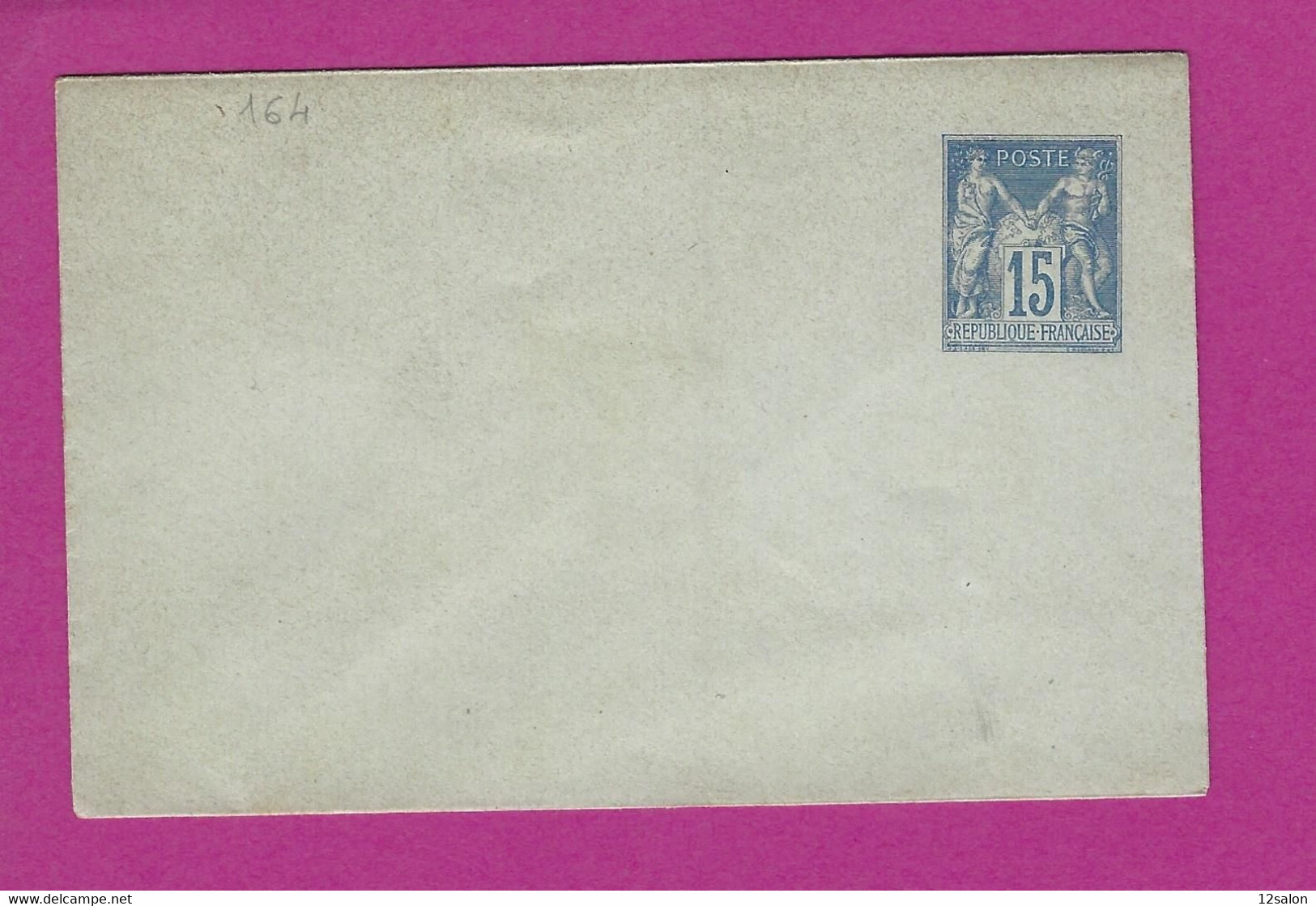 ENTIER POSTAL TYPE SAGE 15CT - Standard Covers & Stamped On Demand (before 1995)