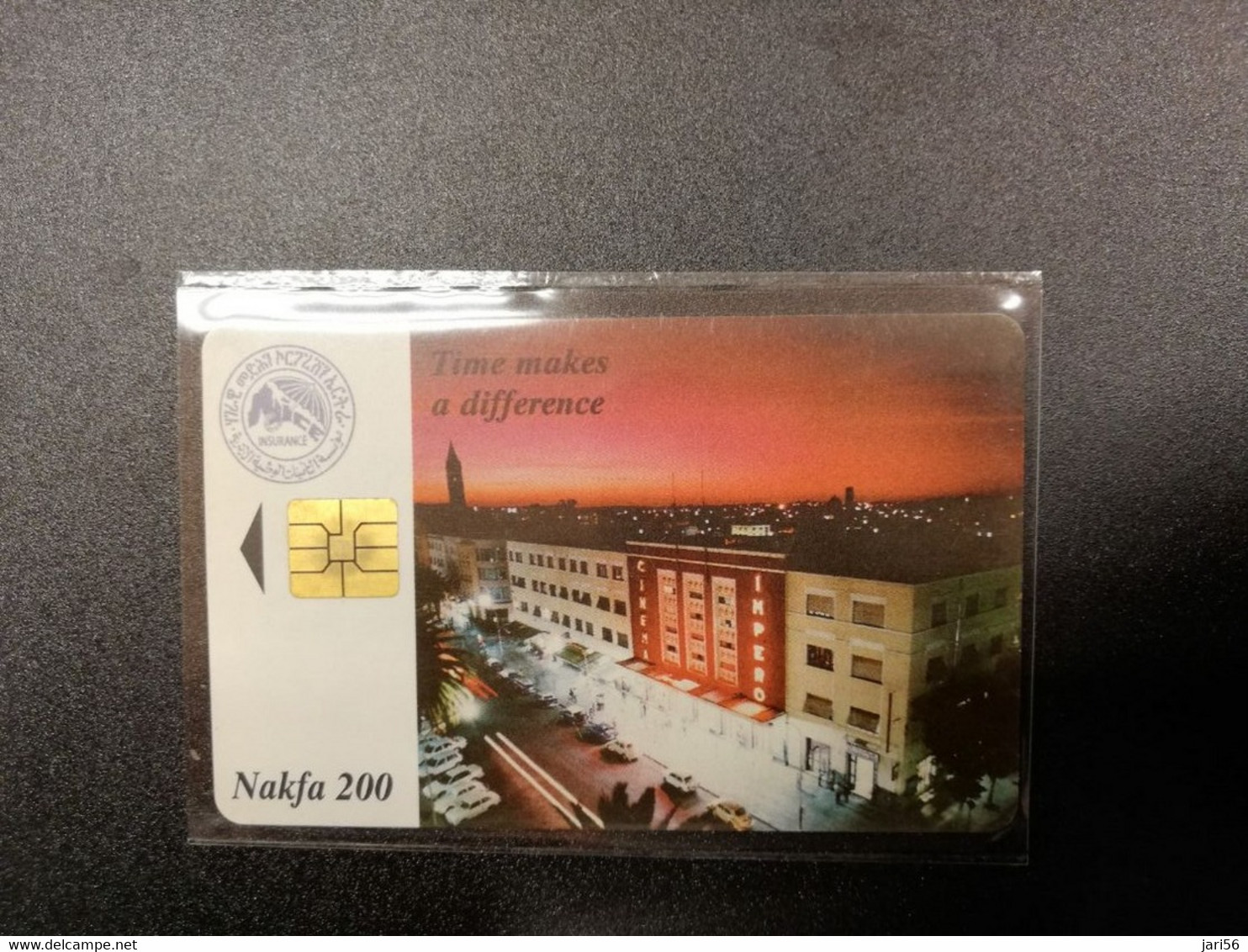 ERITREA Serie NAFKA 50 , 100, 200 3x CHIPCARD ** 4165** - Eritrea