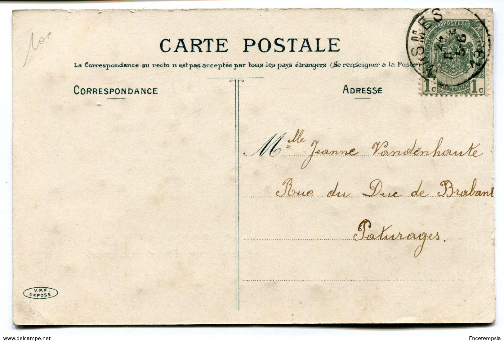 CPA - Carte Postale - Belgique - Wasmes - Bonjour De Wasmes (DG15220) - Colfontaine