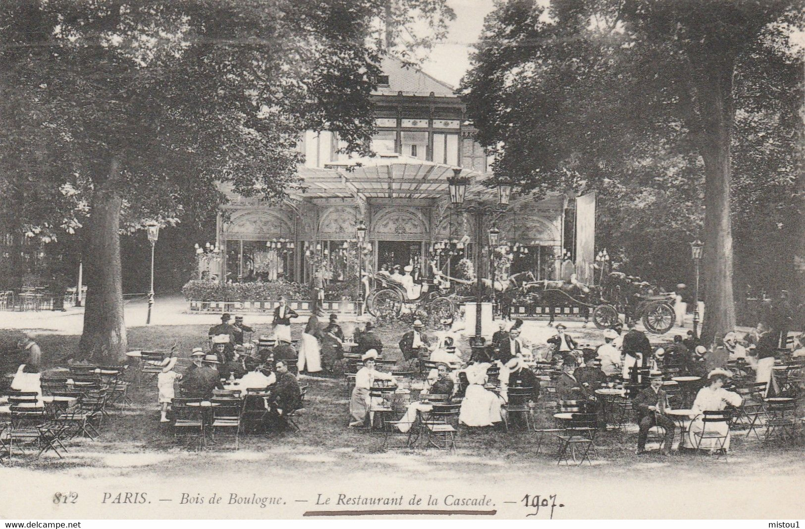 Bois De Boulogne  -  Le Restaurant De La Cascade  - - Other & Unclassified