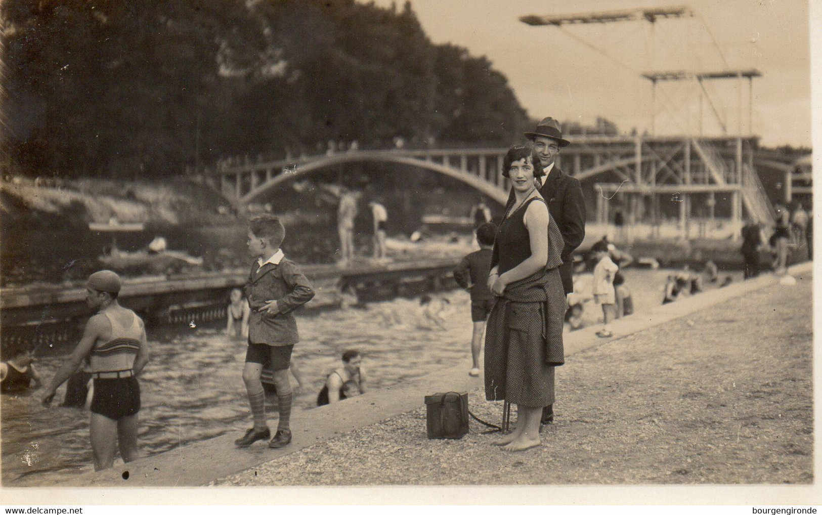 Carte Photo CHARENTONNEAU LA PLAGE - Maisons Alfort