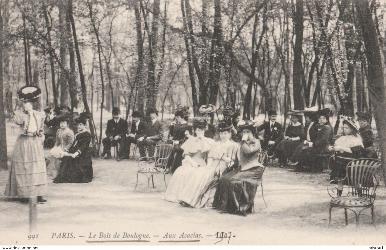 Bois De Boulogne  -  Aux Acacias   - - Otros & Sin Clasificación