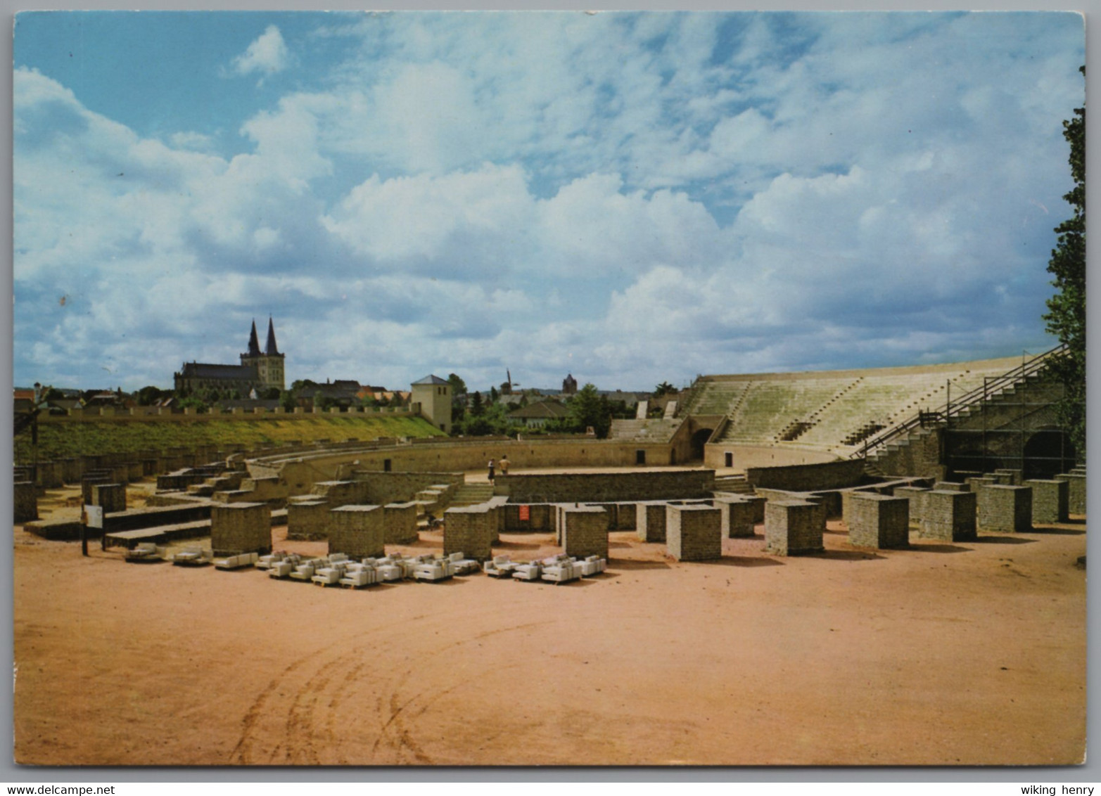 Xanten - Archäologischer Park 10   Römisches Amphitheater - Xanten