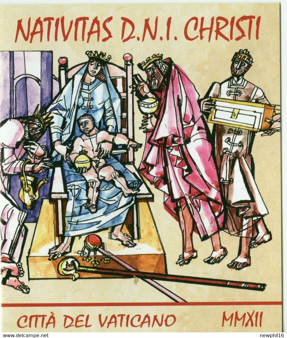 VATICANO 2012 - NATALE - LIBRETTO FRANCOBOLLI - NUOVO MNH** - Carnets