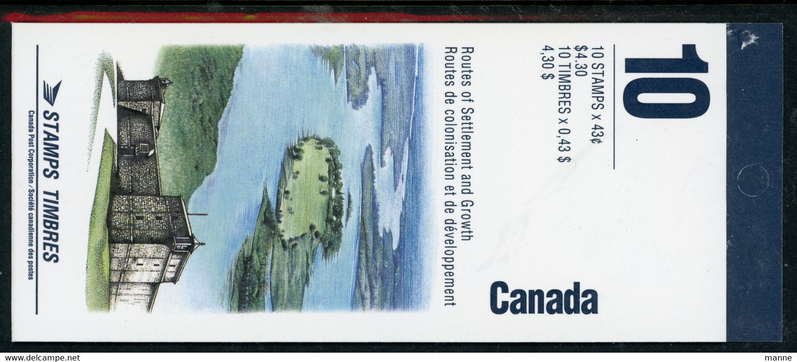 Canada MNH  Booklet 1973 "Heritage Rivers" - Other & Unclassified