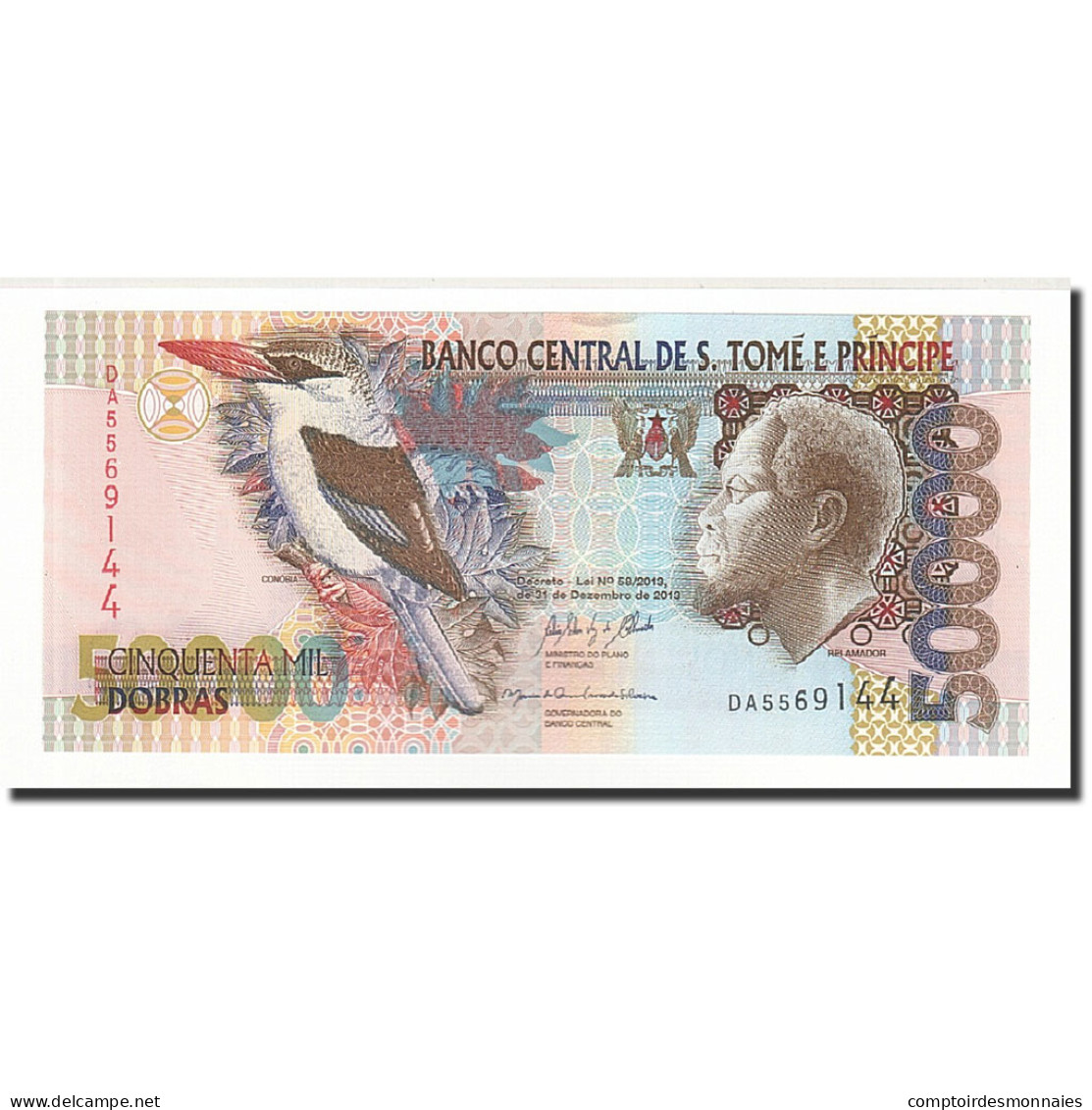Billet, Saint Thomas And Prince, 50,000 Dobras, 2013-12-31, NEUF - Sao Tome And Principe