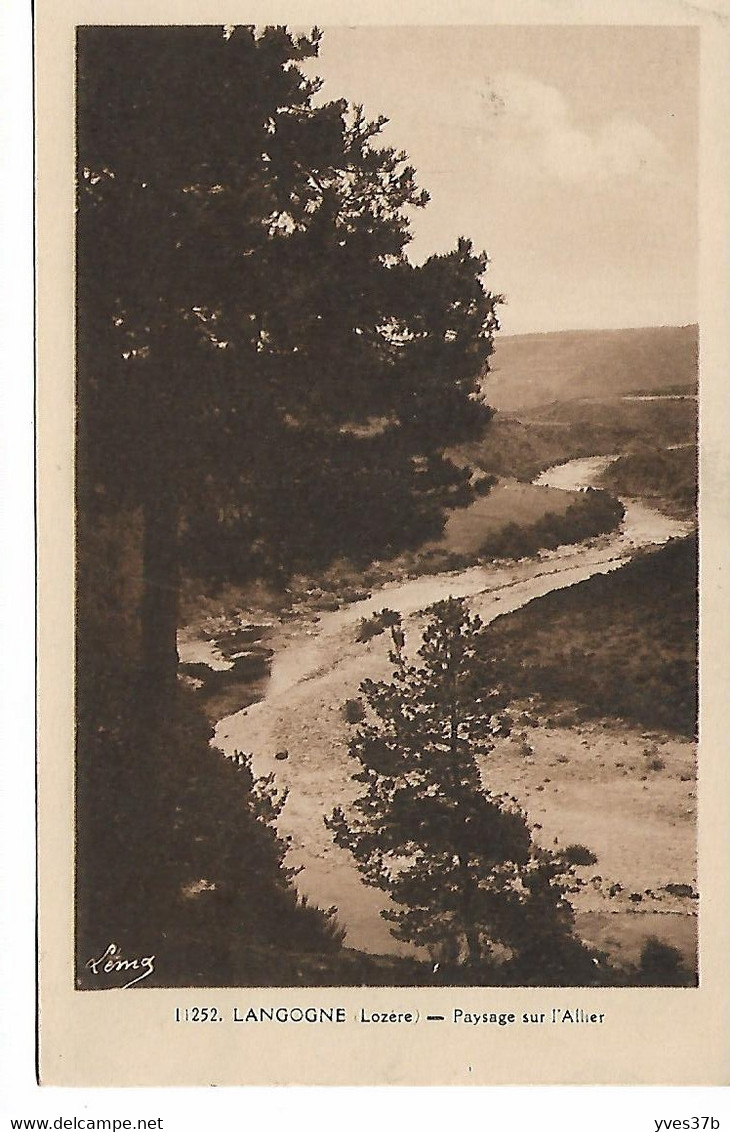 LANGOGNE - Paysage Sur L'Allier - Langogne